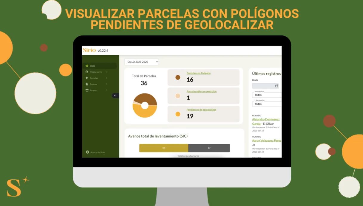 Video: revisar las parcelas con polígono pendiente por levantar